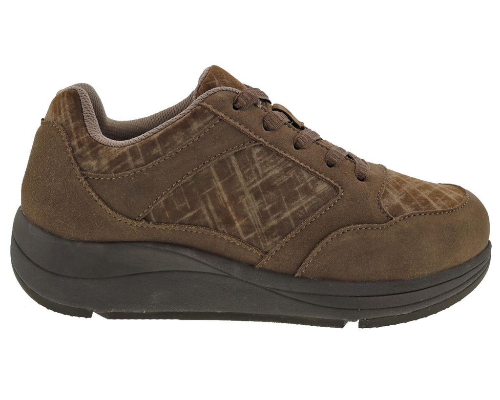 Tan Suede Tan Mesh-CHIPPY 7