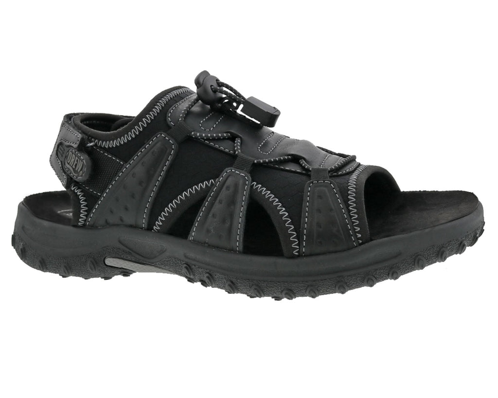 Black Leather Stretch-WAVES 1