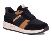 Black Tan Suede Combo-CONNOR 1