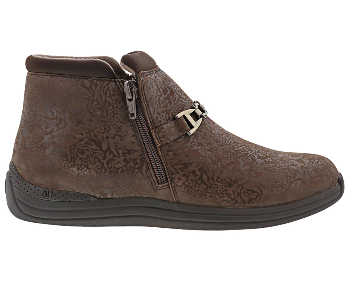 Brown Metallic Foil Leather-BLOSSOM 6