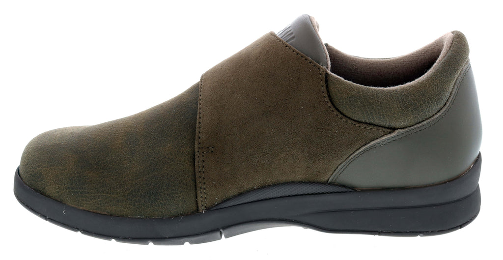 Olive Stretch Leather-MOONWALK 5
