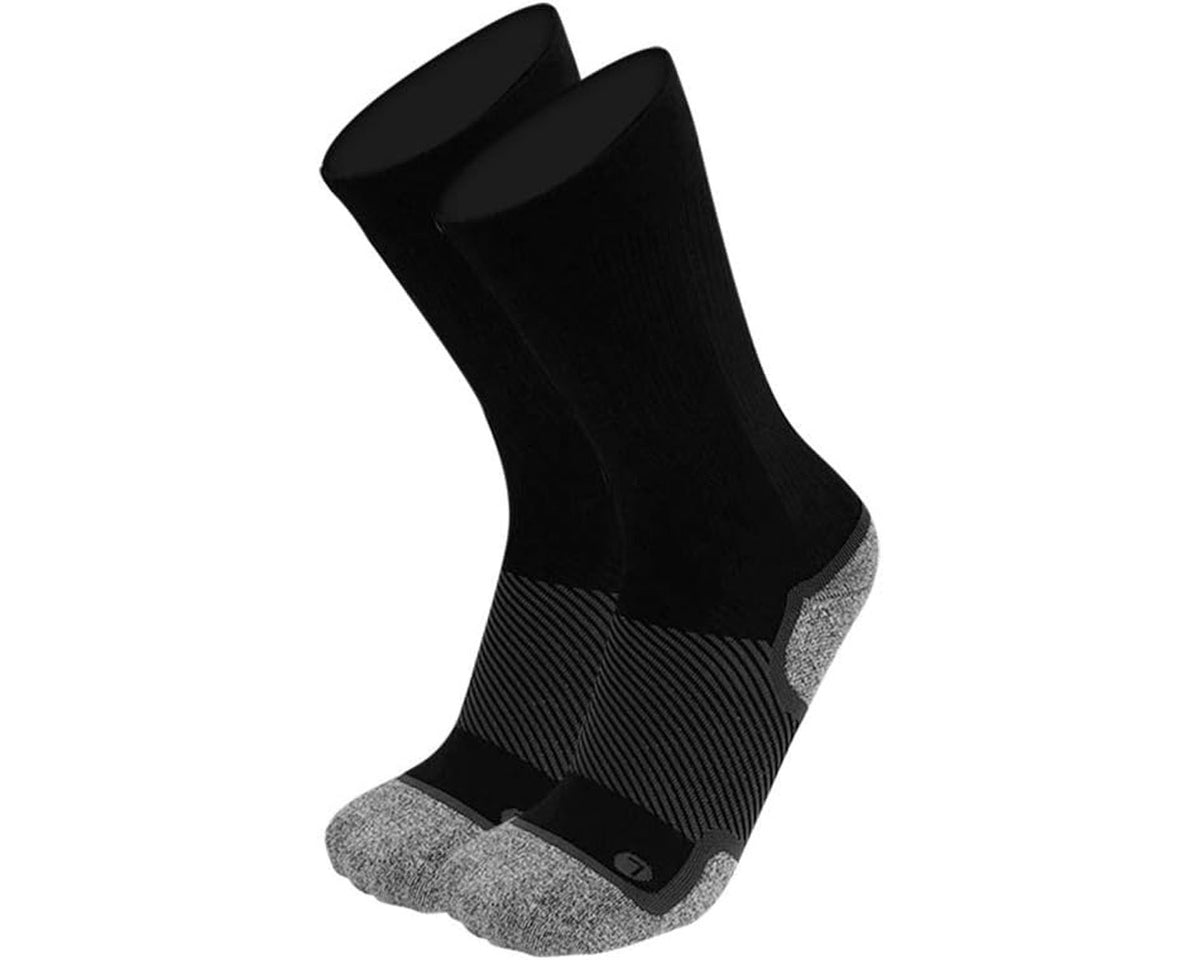Black-OS1st WP4 WIDE Wellness Performance Sock - Crew 1 Main image