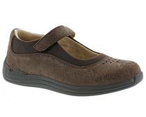 Brown Metallic Foil Leather-ROSE 1