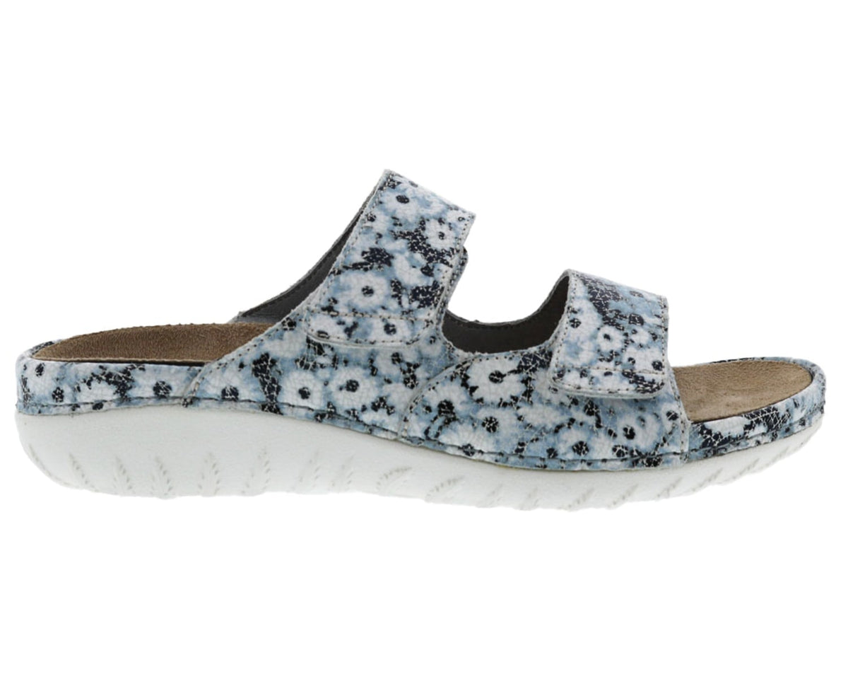 Blue Floral Leather-CRUIZE 6