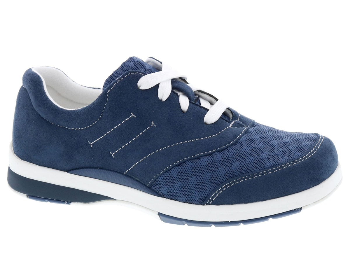 Blue Microsuede Mesh-ENTERPRISE 1