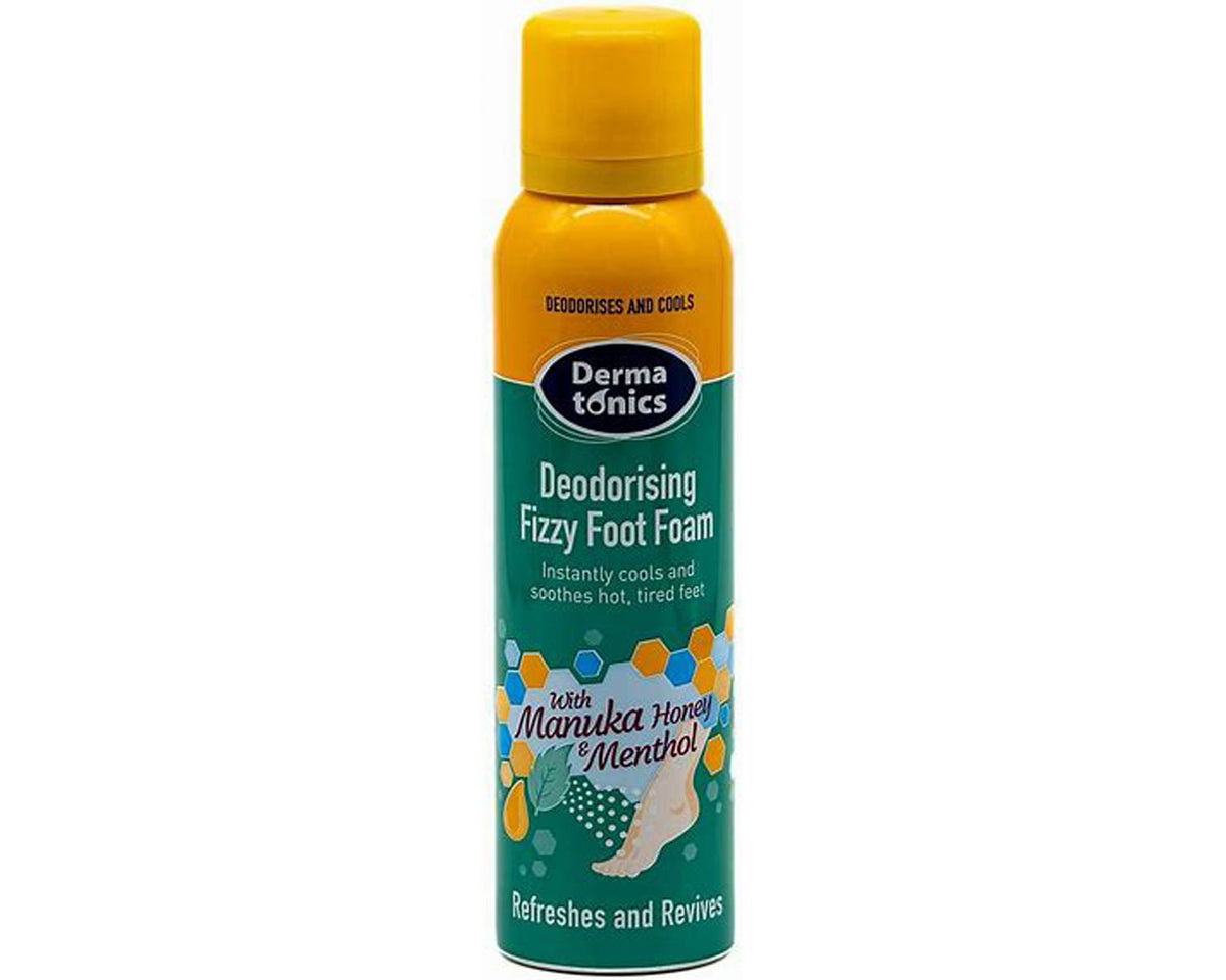 White-DEODORISING FIZZY FOOT FOAM 1 Main image