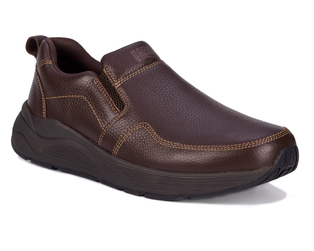 Brown Pebbled Leather-MATCH 1
