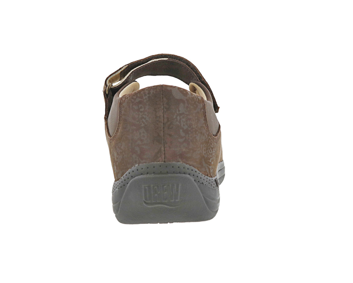 Brown Metallic Foil Leather-ROSE 6