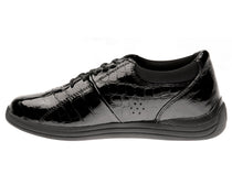Black Croc Patent Leather-Tulip 6