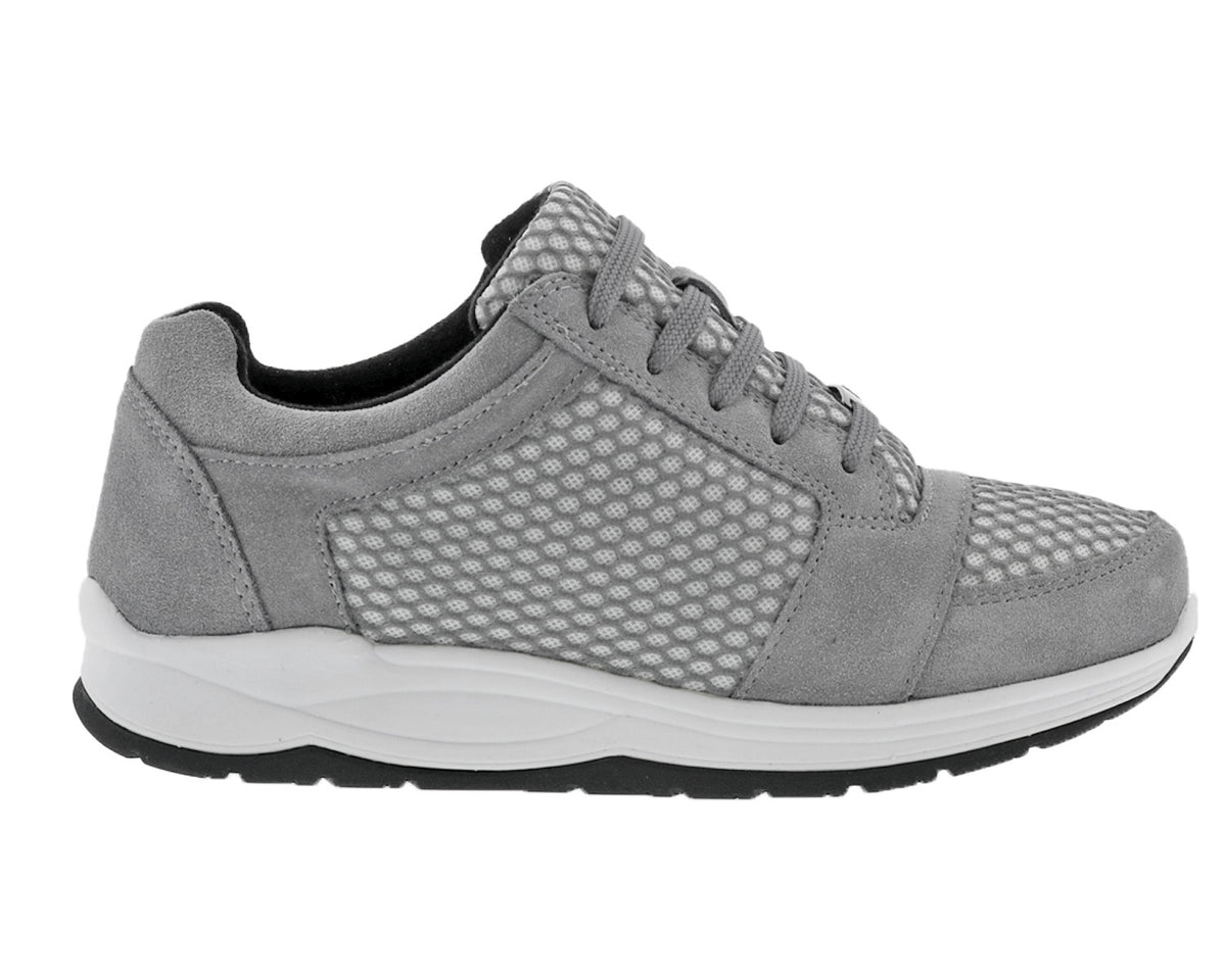Grey Suede White Mesh-GEMINI 7