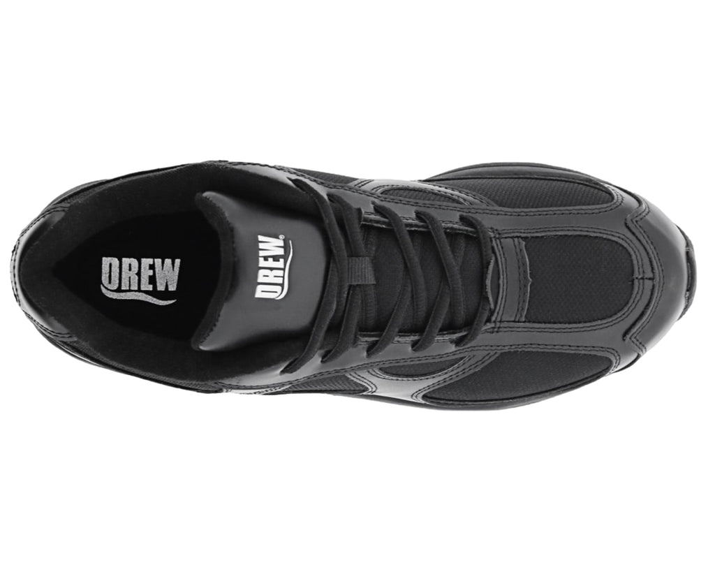 Black Leather Black Mesh-SURGE for Men 6
