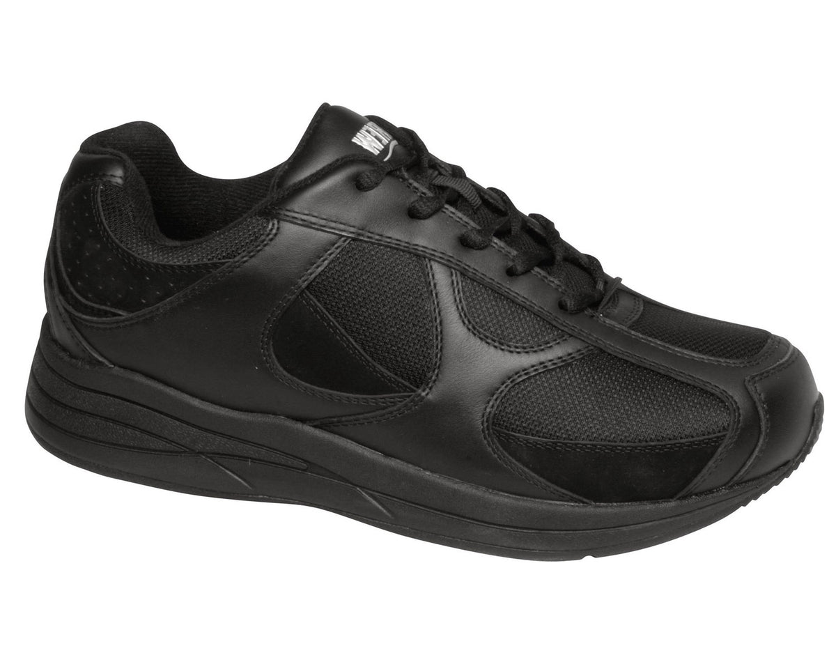 Black Leather Black Mesh-SURGE 1