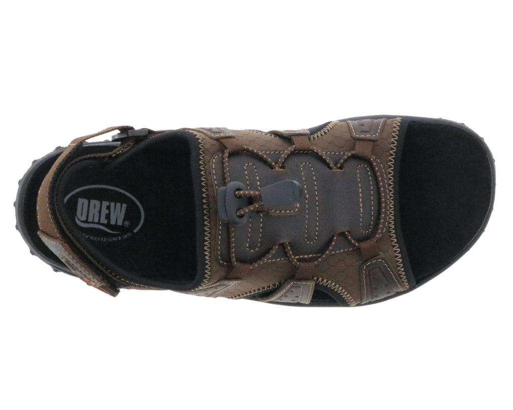 Brown Leather Brown Stretch-WAVES 7