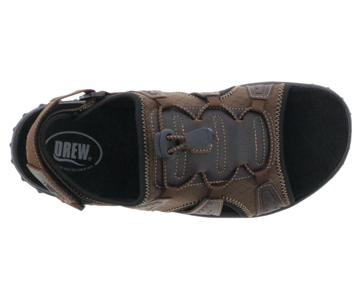 Brown Leather Brown Stretch-WAVES 7