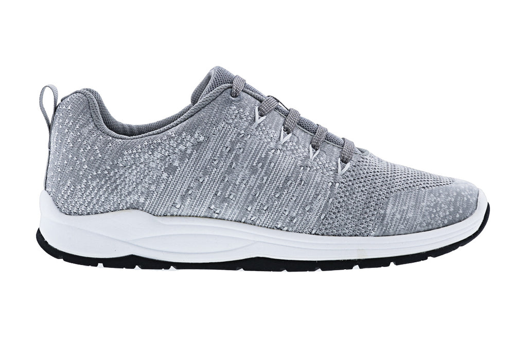 Grey White Stretch Knit Fabric-GALAXY 7