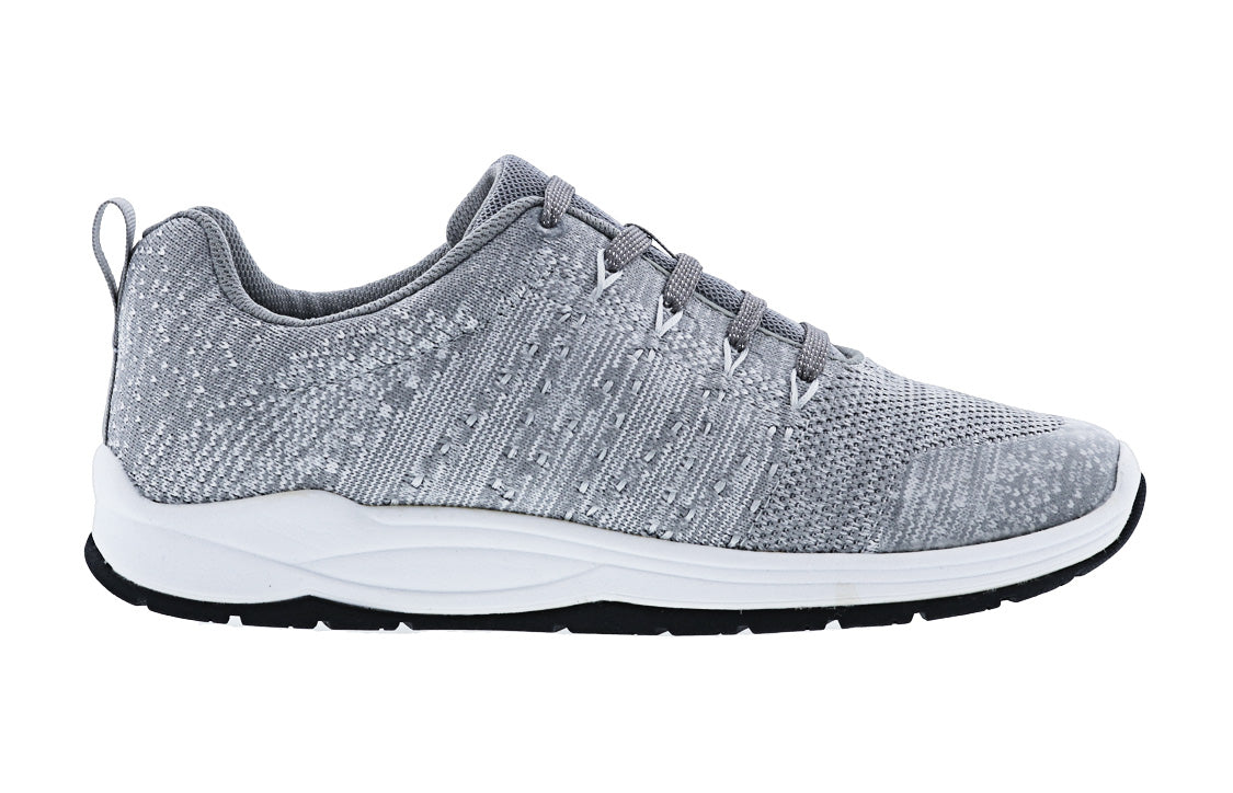 Grey White Stretch Knit Fabric-GALAXY 7