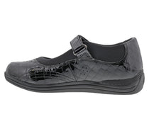 Black Croc Patent Leather-ROSE 7