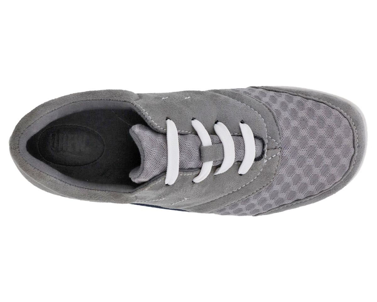 Grey Microsuede Mesh-ENTERPRISE 7
