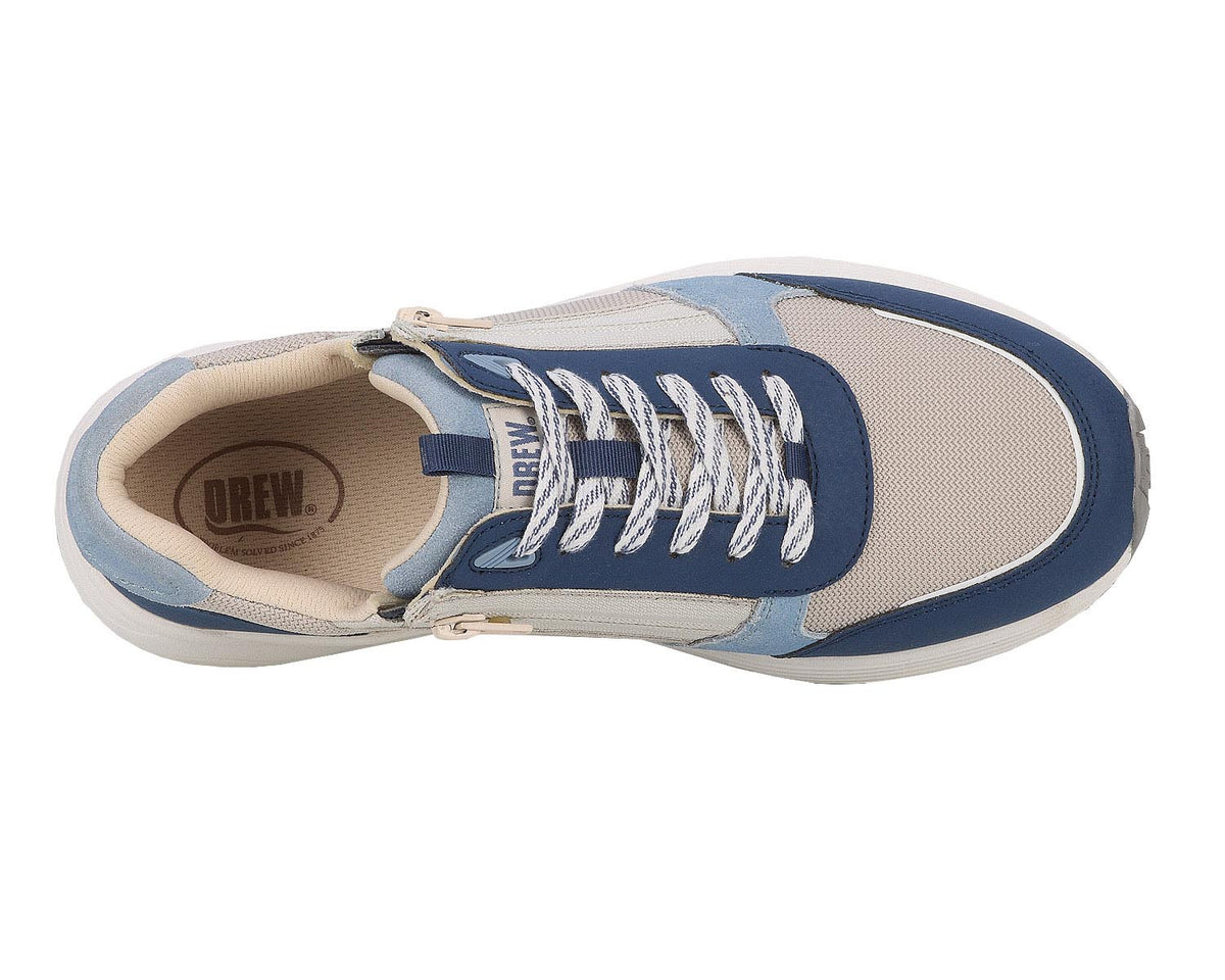 Blue White Suede Combo-MILLER 7