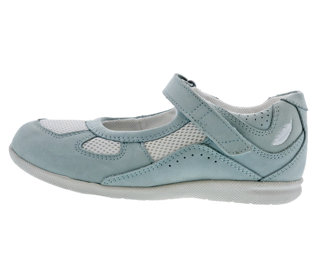 Sky Blue Nubuck White Mesh-DELITE 6