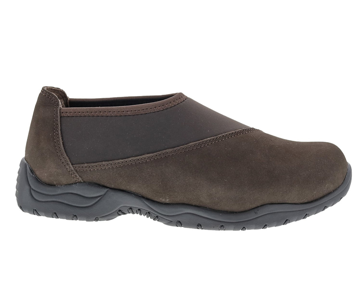 Brown Leather Brown Stretch-Amora 7