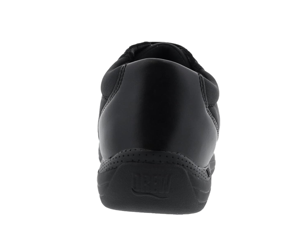 Black Leather Black Stretch-TULIP 4