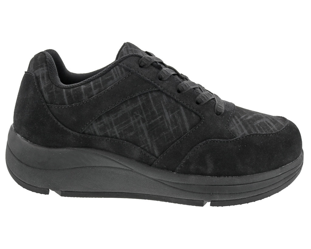Black Suede Black Mesh-CHIPPY 6