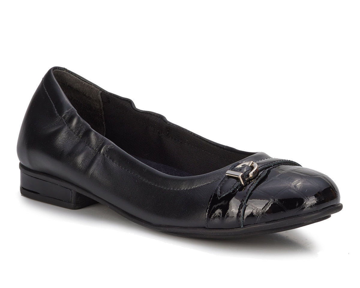 Black Leather Patent-TRISTA 1