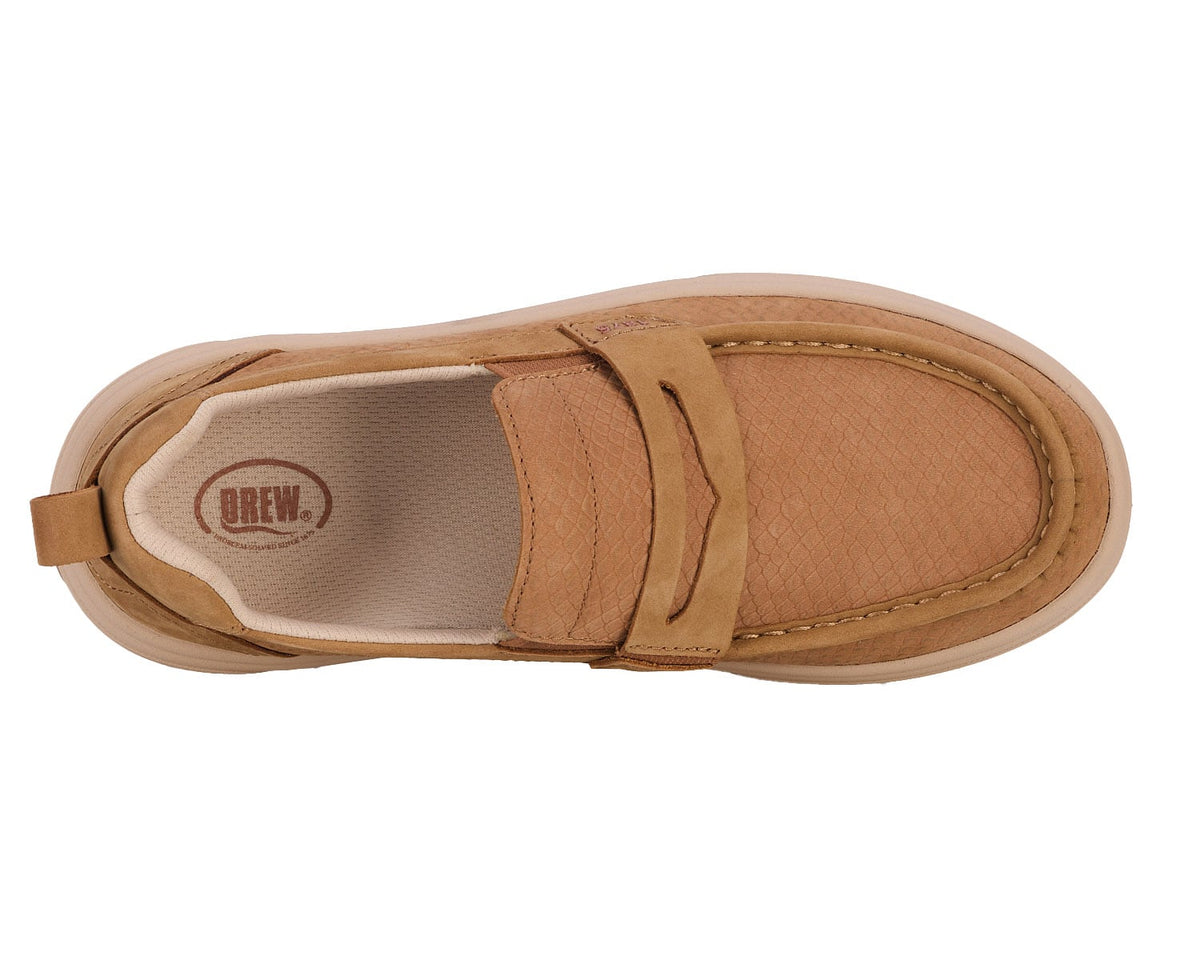 Tan Nubuck Leather-JAVA 7