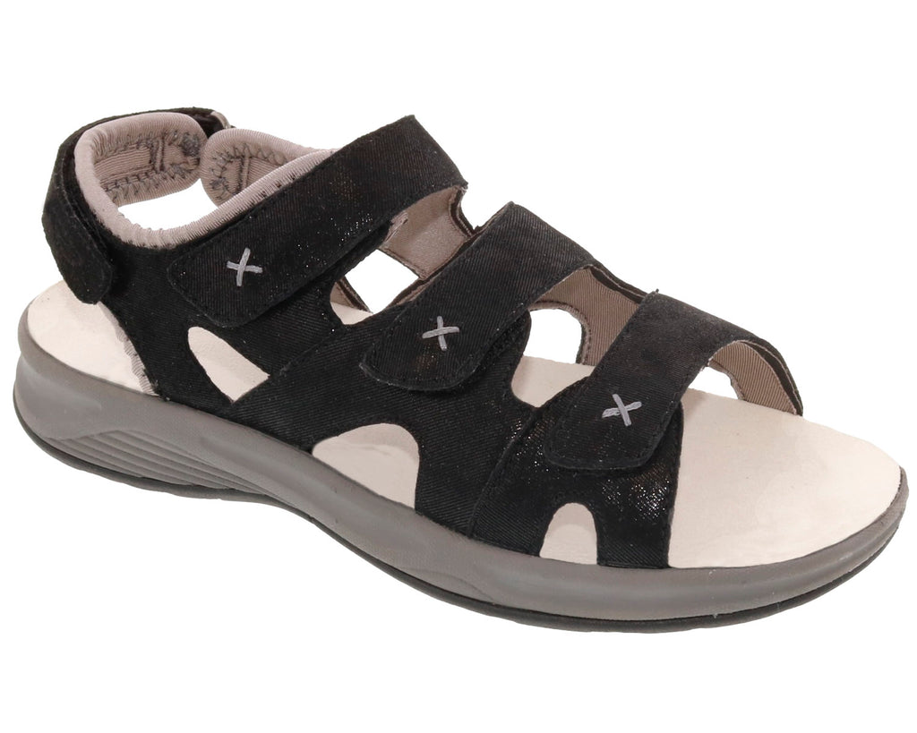 Black Microdot Leather-BAYOU 1