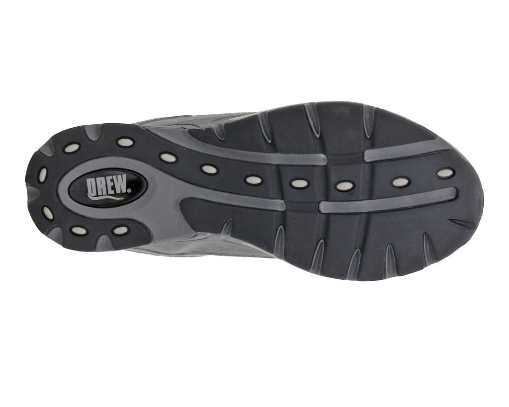 Grey Leather Mesh-AARON 7
