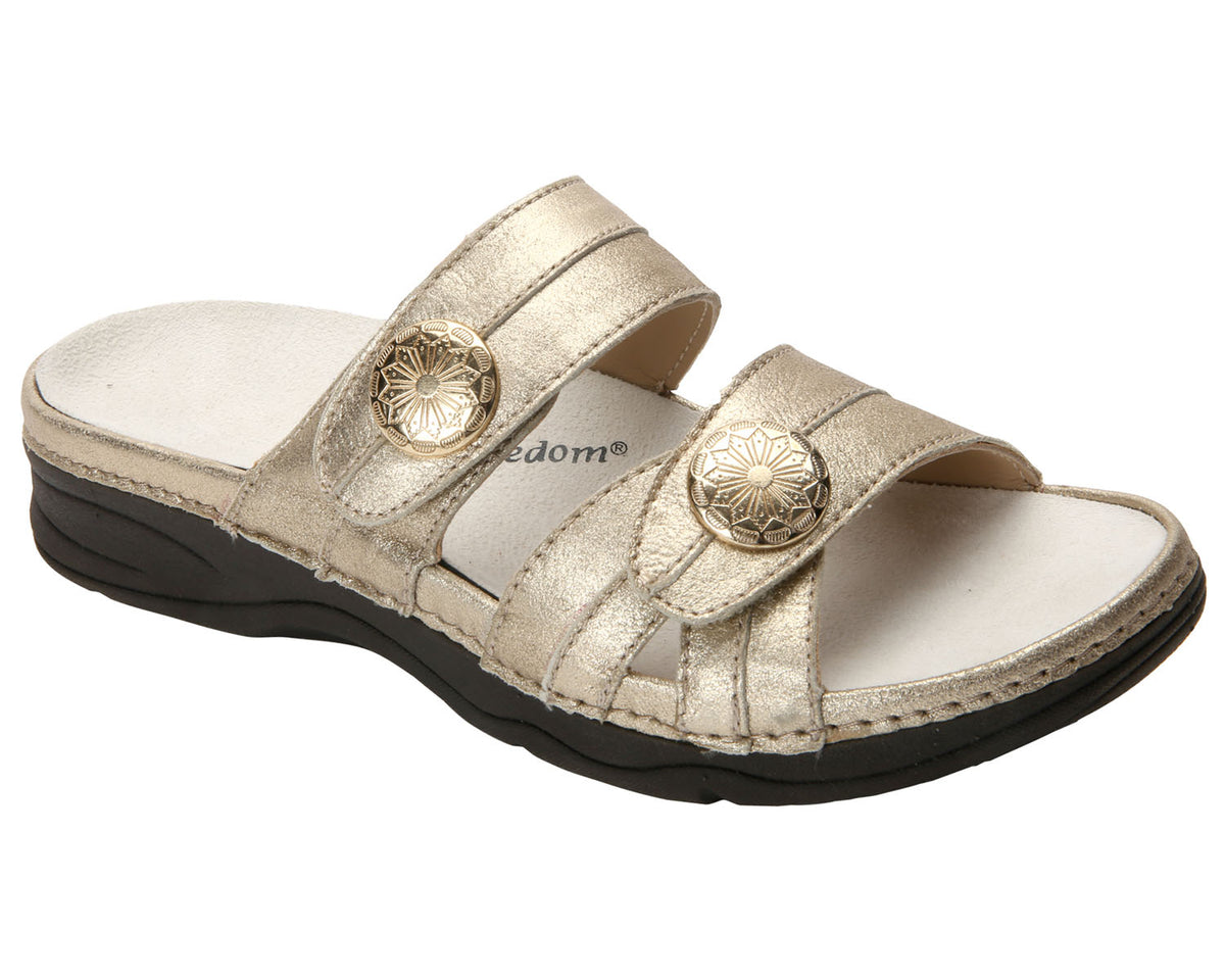 Dusty Gold Leather-ARIANA 1 Main image