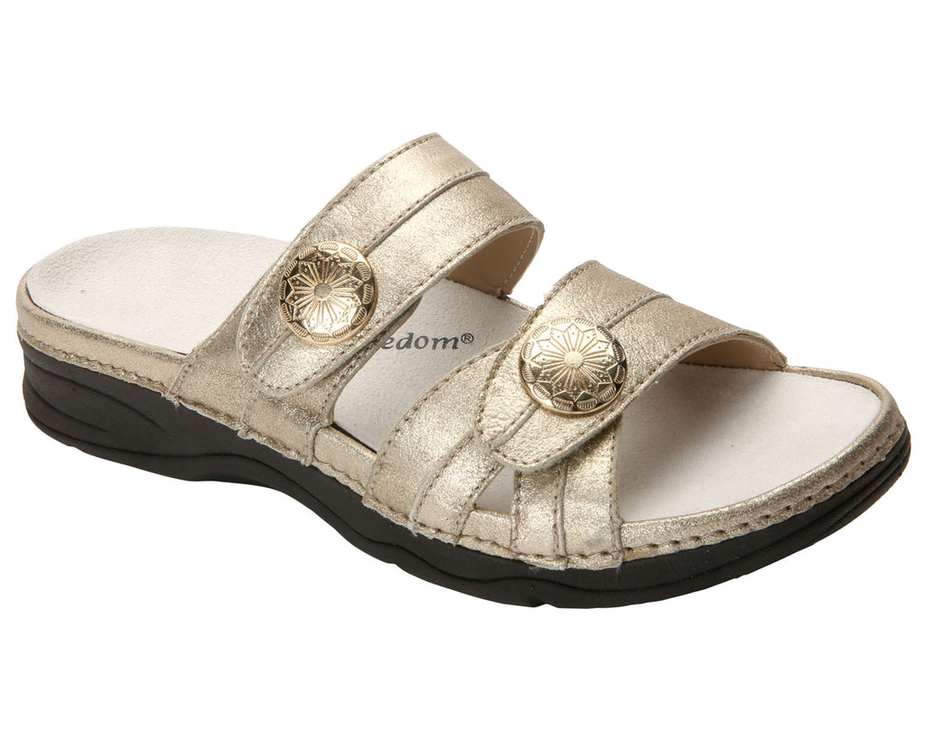 Dusty Gold Leather-ARIANA 1