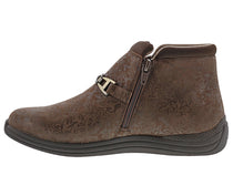 Brown Metallic Foil Leather-BLOSSOM 7