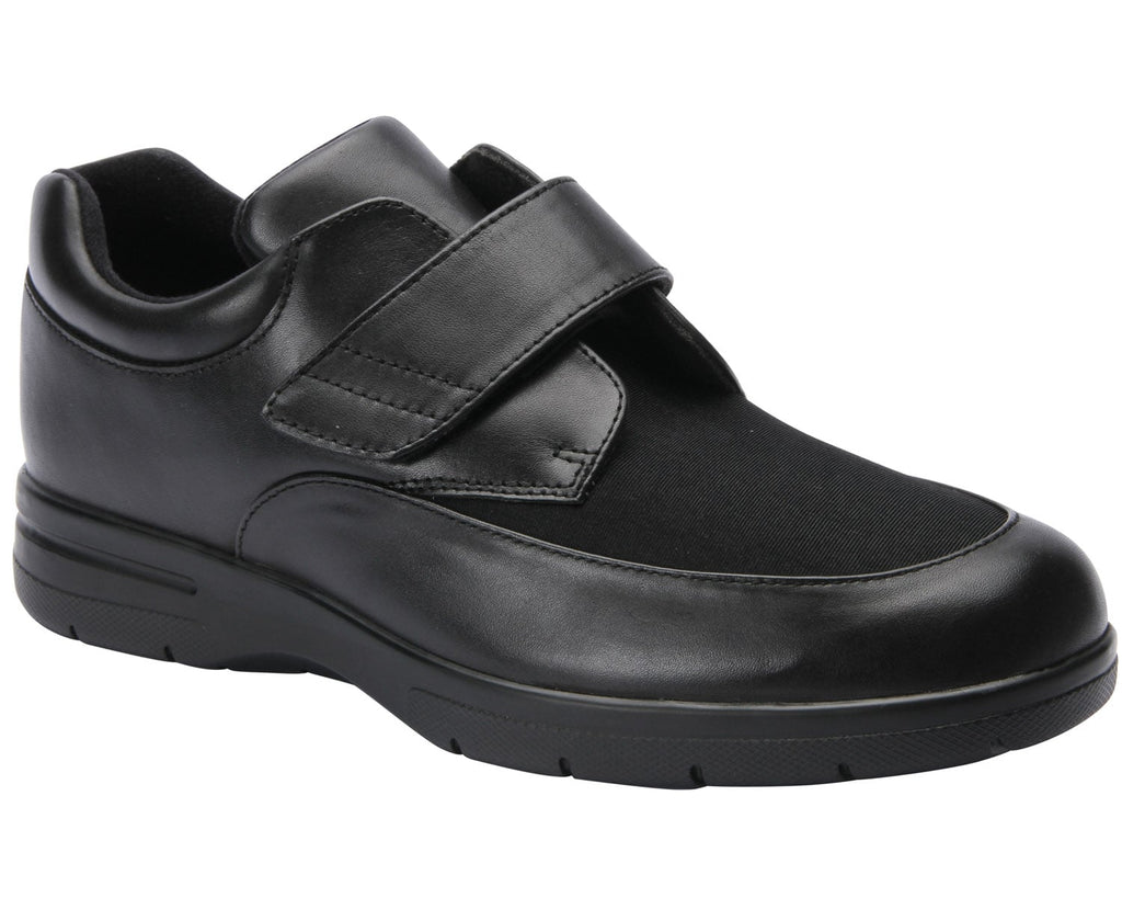 Black Leather Black Stretch-JOURNEY II 1