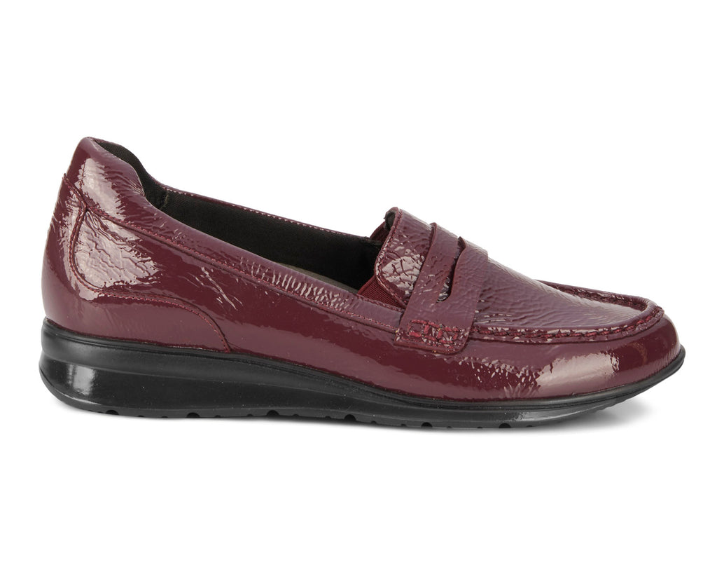 Berry Crinkle Patent Leather-DANNON 7
